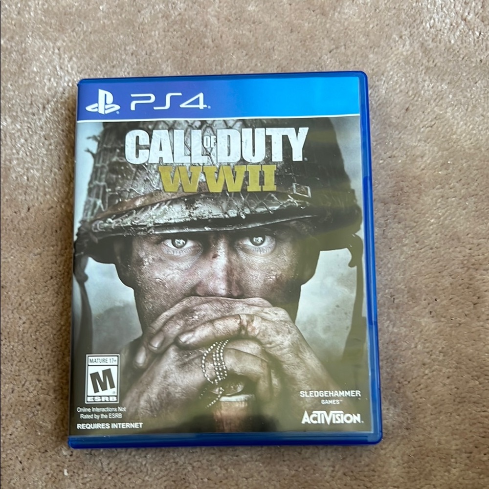 Call of Duty: WWII for PS4 - Blue Case
